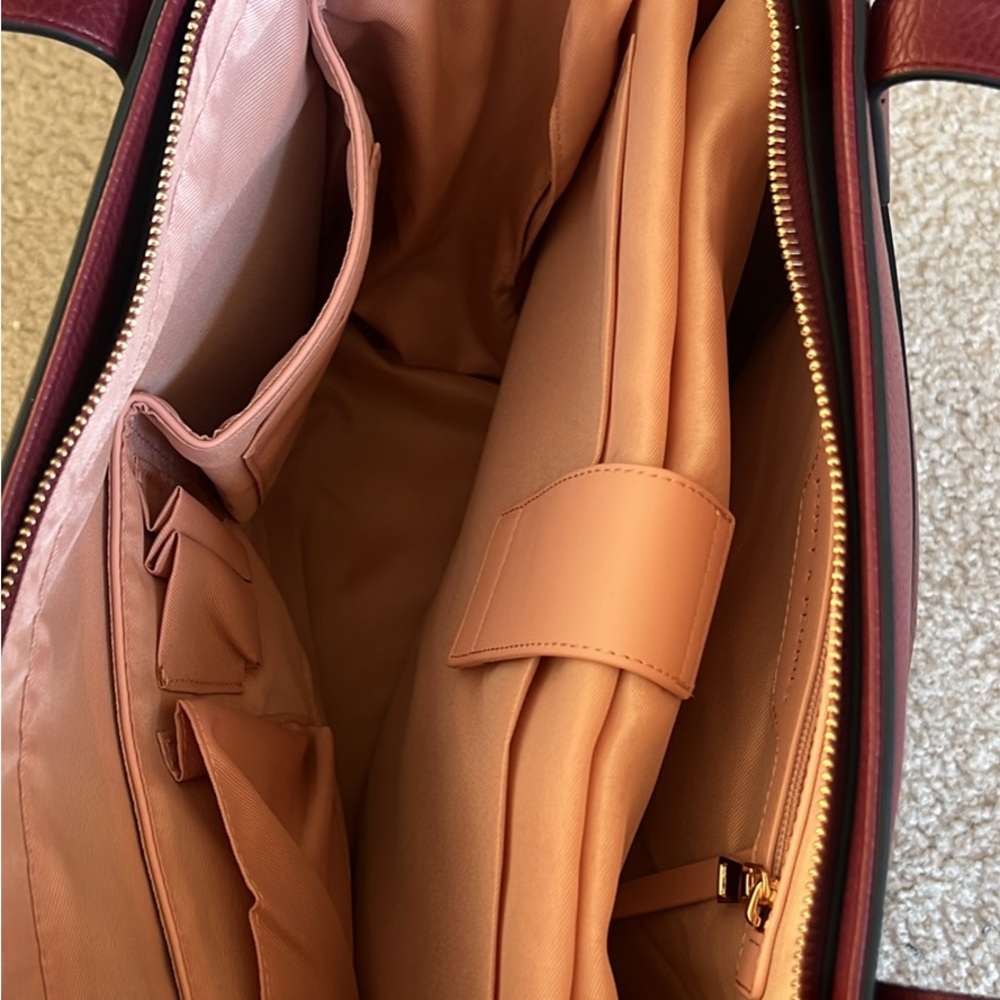 Poppy & Peonies tote laptop bag - Picture 4 of 4